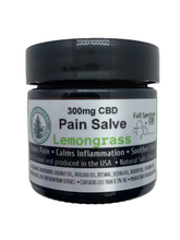 Load image into Gallery viewer, CBD Pain Salve Lemongrass